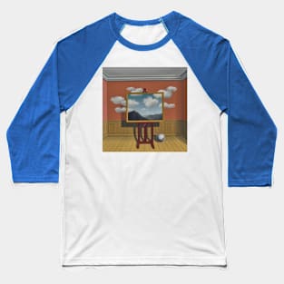 Rene Magritte Cloud in Room Baseball T-Shirt